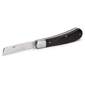 Нож монтерский малый складной с прямым лезвием КВТ НМ-04 67550